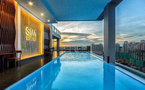 សណ្ឋាគារ SIM Boutique Hotel រាជធានីភ្នំពេញ