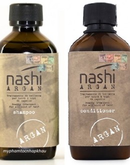 GỘI XẢ PHỤC HỒI TÓC HƯ TỔN NASHI ARGAN 200ML