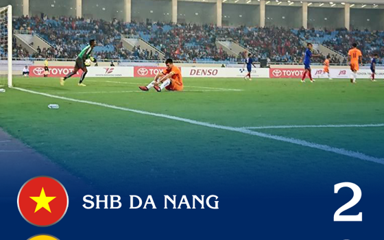 SHB Đà Nẵng chia điểm kịch tính với đại diện Myanmar