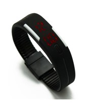 Đồng Hồ Led Kèm Vòng Tay Silicon