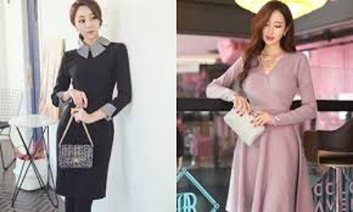 Váy đầm công sở Hàn Quốc