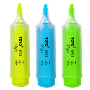 Bút dạ quang TOYO xanh dương