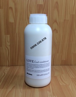  DẦU XẢ DAVINES LOVE CURL TẠO PHỒNG TÓC XOĂN 1000ML