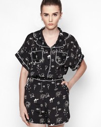  Quần Shorts Mặc Kèm Áo Sơ Mi Pijama