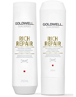 GỘI XẢ GOLDWELL RICH REPAIR CHỮA TRỊ TÓC HƯ TỔN 250ML 