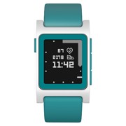 នាឡិកាឆ្លាតវៃ Pebble 2 HR - Aqua/White