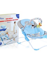 GHẾ RUNG KIZA INFANT SWING-N-BOUNER LION CHAIR