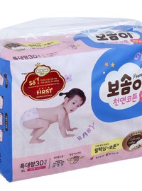 BỈM QUẦN BOSOMI NATURAL COTTON SIZE XL GIRL 30PCS