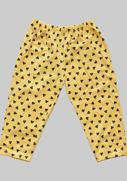 Quần Legging Vàng Bé Gái