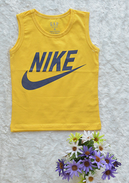 Áo Bé Trai Ba Lỗ Nike In Đại Vàng 