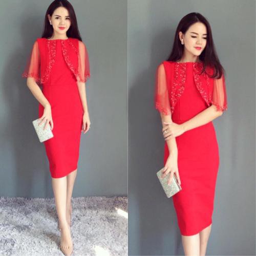 Đầm ôm body cách điệu