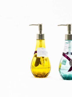 Bình tròn đựng dầu gội, sữa tắm 320ml 