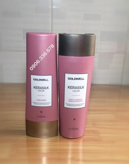 DẦU GỘI XẢ BẢO VỆ MÀU NHUỘM GOLDWELL KERASILK 250ML 