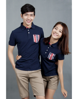 អាវប៉ូឡូដែលមានប្រអប់ធីក