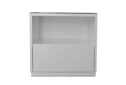 Bàn đầu giường City sơn trắng