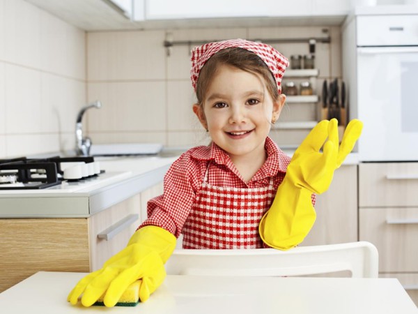 Bí kíp khuyến khích con làm việc nhà