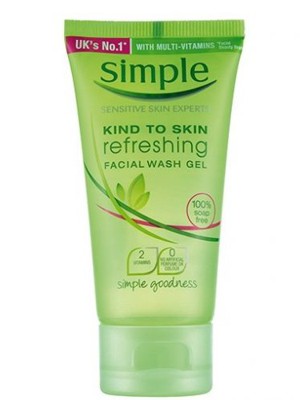 KIND TO SKIN REFRESHING FACIAL WASH GEL Mini Size – SIMPLE