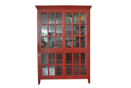 Tủ ly Louis màu đỏ