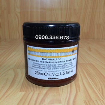 DẦU XẢ THỰC VẬT CHO TÓC HƯ TỔN DAVINES 250ML 