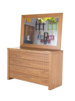 Bàn phấn, gương , tủ ngăn kéo Kara| Royal