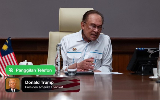 លោក ដូណាល់ ត្រាំ ហៅទូរសព្ទមកនាយករដ្ឋមន្រ្តីម៉ាឡេស៊ី ជជែករឿងបញ្ឈប់ការបាញ់គ្នារវាងកម្ពុជា-ថៃ !