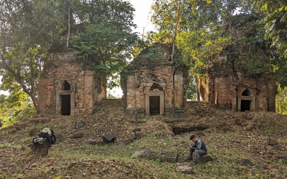 ប្រាសាទស្នែងក្របី ខាងត្បូង ខេត្តព្រះវិហារ