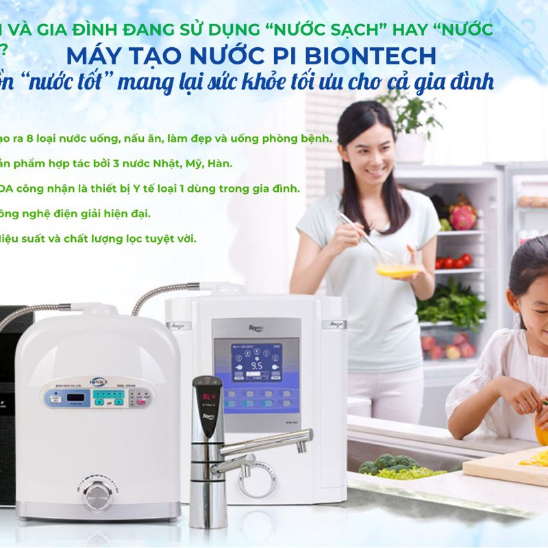 Máy tạo nước Pi-Biotech