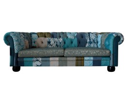 Sofa vải Opera xanh