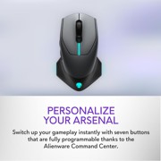 Alienware 外星人 AW610M 双模无线 黑色