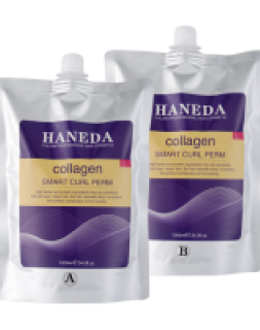 THUỐC UỐN TÓC THÔNG MINH HANEDA COLLAGEN (1000ML X 2) 