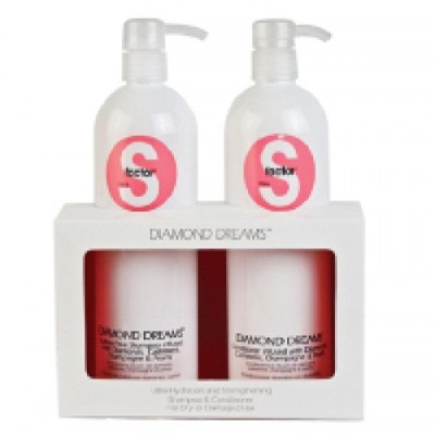 GỘI XẢ DƯỠNG BÓNG TÓC S FACTOR 750ML X 2 