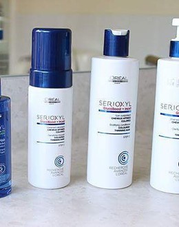 KIT SERIOXYL FULLER LOREAL CHO MÁI TÓC DÀY HƠN NGAY LẬP TỨC 
