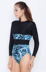 Đồ Bơi 1 Mảnh Tay Dài Interlace Swimsuit