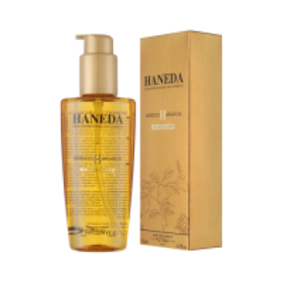 TINH DẦU DƯỠNG TÓC MỀM MƯỢT HANEDA ARGAN 125ML 