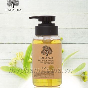 SỮA TẮM TRỊ MỤN LƯNG – LAILA SPA