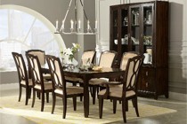 7 Piece Dining Set - Classic Sophia Mahogany