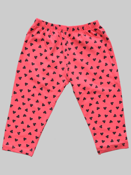 Quần Legging Màu DâuBé Gái