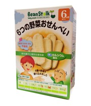 Bánh gạo 6 loại rau củ Bean Stalk 20g