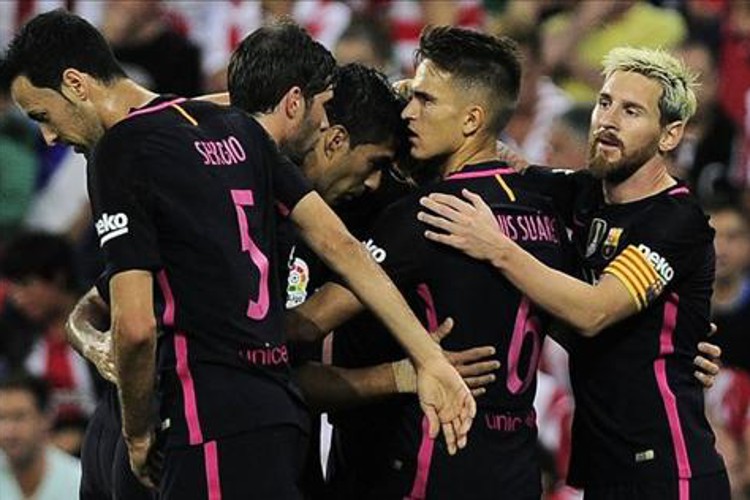 Barca khởi đầu mùa giải 2017 bằng thất bại trước Bilbao