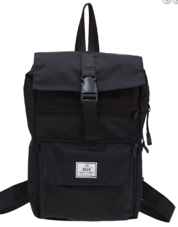 BLACK MINI BACKPACK