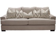 Oatmeal Casual Contemporary Sofa - Renegade