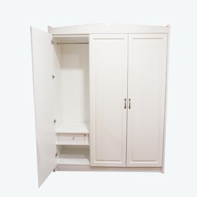 Tủ áo B1 màu trắng