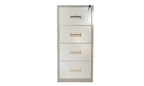 FOUR DRAWERS FILING CABINET PLASTIC HANDLE