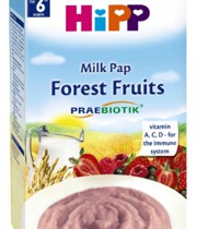 ផ្លែឈើព្រៃនិងម្សៅអាហារូបត្ថម្ភទឹកដោះគោ