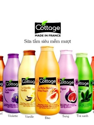 SỮA TẮM COTTAGE SHOWER GEL & BATH MILK