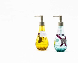 Bình tròn đựng dầu gội, sữa tắm 320ml 