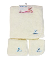 Combo 3 khăn microfiber siêu mềm 3 size Gia An, 25x25, 28x48, 50x100 cm