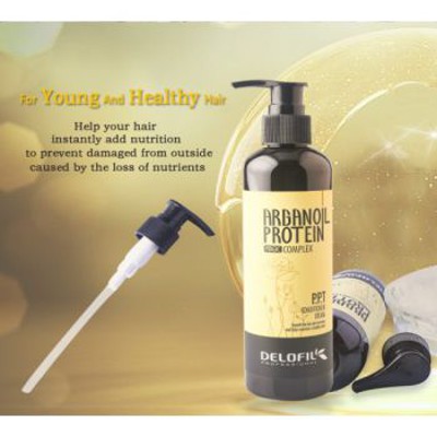 KEM DƯỠNG TÓC XẢ KHÔ DELOFIL PPT SIÊU MƯỢT 260ML