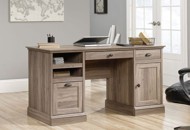 Sauder Salted Oak Executive Desk - Barrister Lane