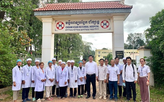 មន្ទីរពេទ្យបង្អែក ស្រុកជាំក្សាន្ត ខេត្តព្រះវិហារ